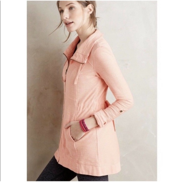 Anthropologie Jackets & Blazers - Moving Sale! Anthropologie Saturday Sunday Quinn Peach Women's Jacket Medium EUC